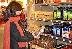 Fairtrade-Produkte im Weltladen in Ravensburg (Symbolbild)