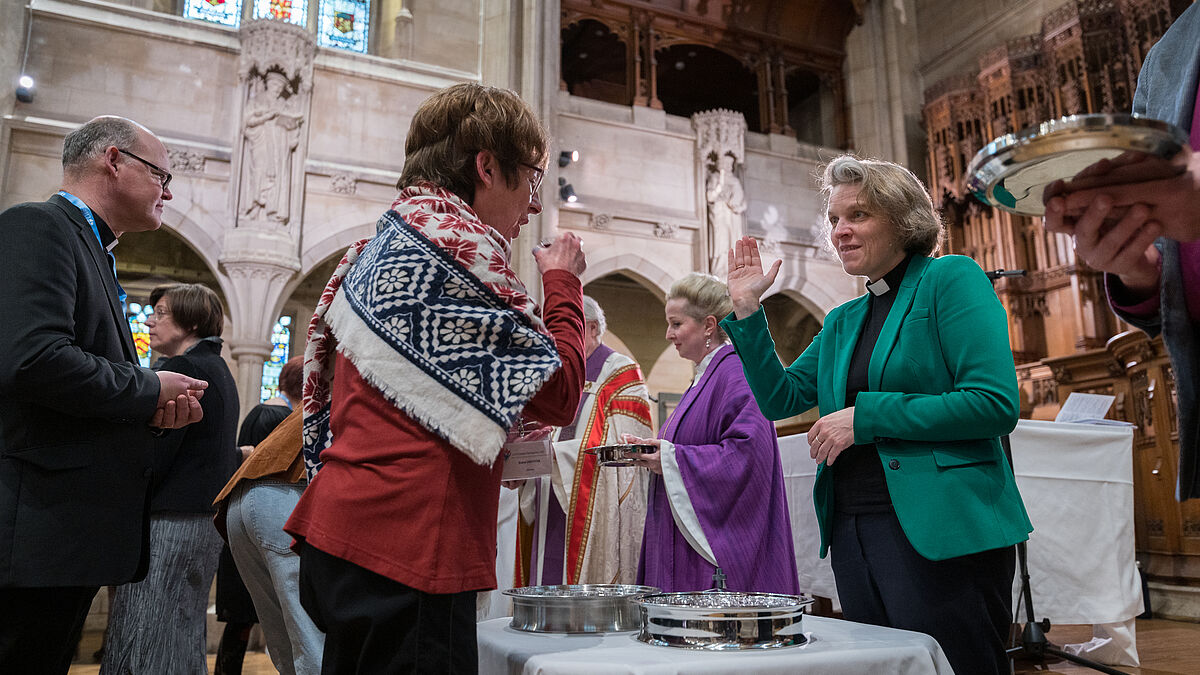 In allen Regionen der Welt wurde die Vollversammlung des Lutherischen Weltbundes durch Pre-Assemblys vorbereitet. Die europäischen Kirchen trafen sich im Mai 2023 in England.