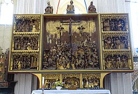 Hochaltar in der Kirche St. Nikolai Kiel 