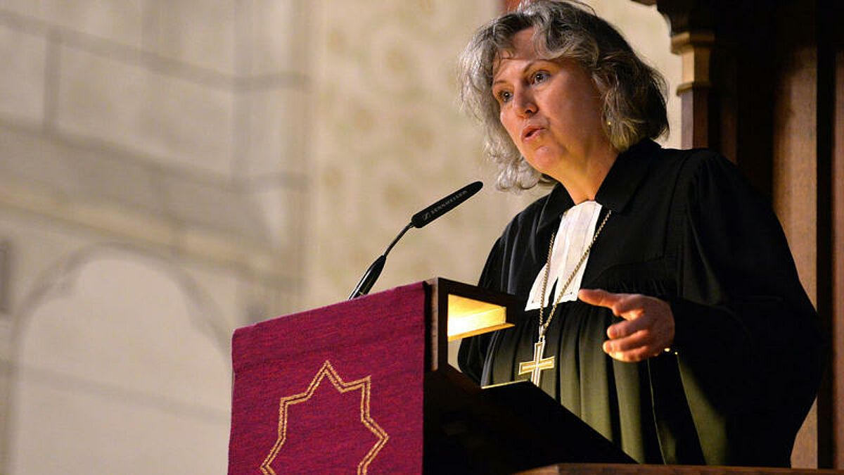 Die evangelische Auslandbischöfin Petra Bosse-Huber (Archiv)