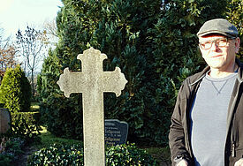 Reinhard Wienecke (Friedhofsbeauftragter des Kirchenkreises Mecklenburg) 