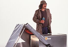 Kunstwerk "Instant housing" von Winfried Baumann