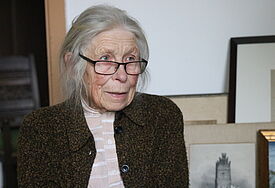 Eva-Maria Schulz erlebte als Kind die Bombardierung von Anklam.