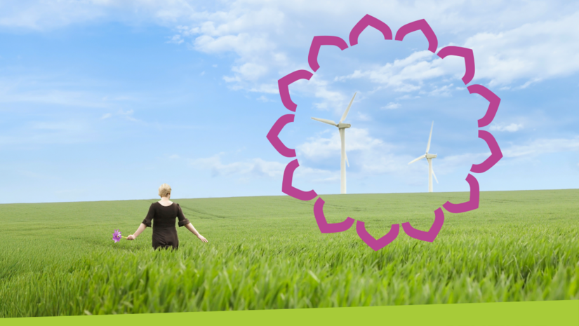 Das Logo des Energiewerks in der Nordkirche: "Gemeindekraft"