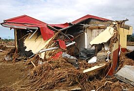 Taufun-Schäden auf den Philippinen (Archivbild, 2011)