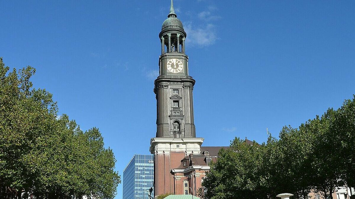 Die St. Michaeliskirche in Hamburg.