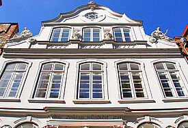 Das Buddenbrookhaus von Lübeck