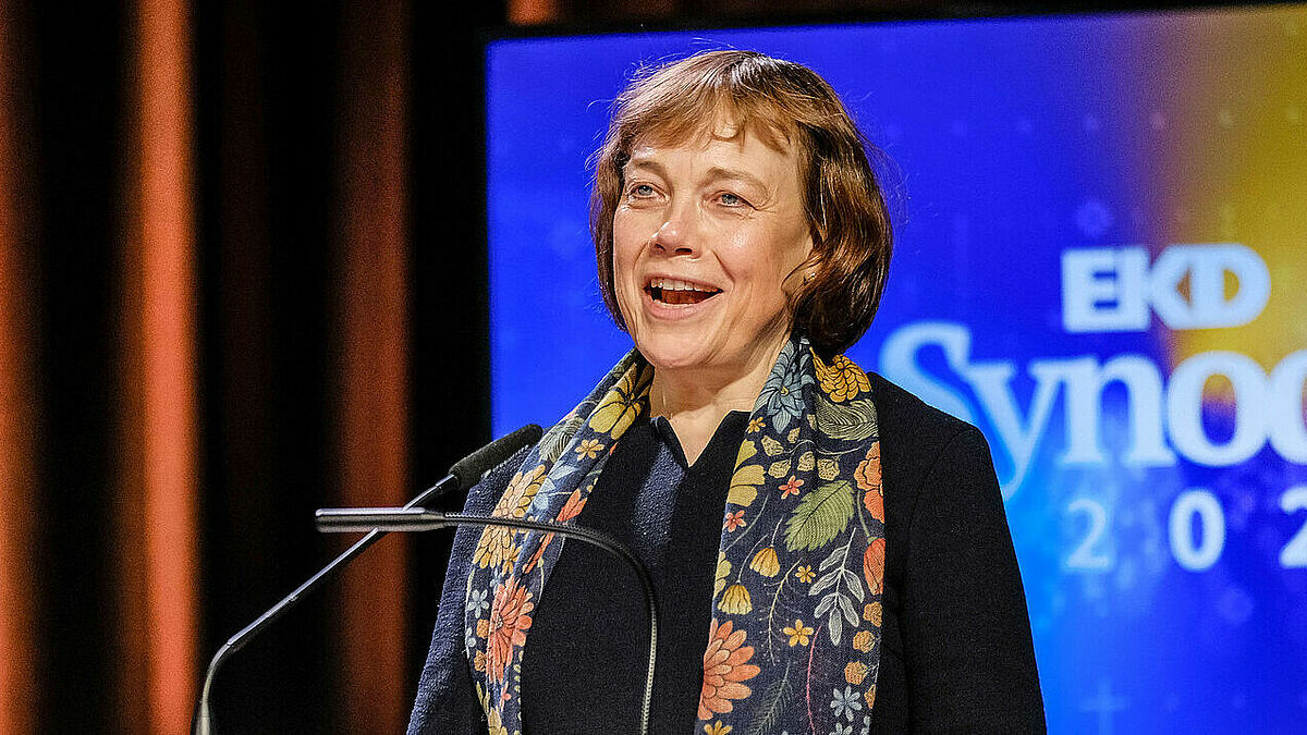 Die EKD-Ratsvorsitzende Annette Kurschus.