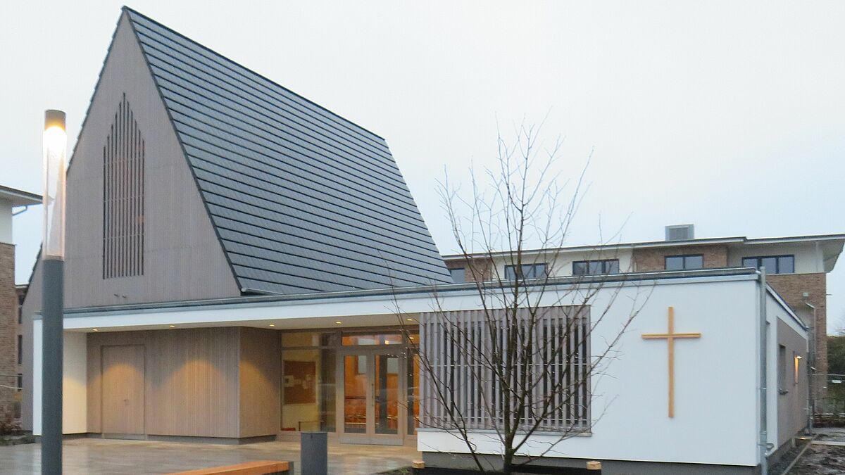 Das neue Gemeindehaus in Hasloh.