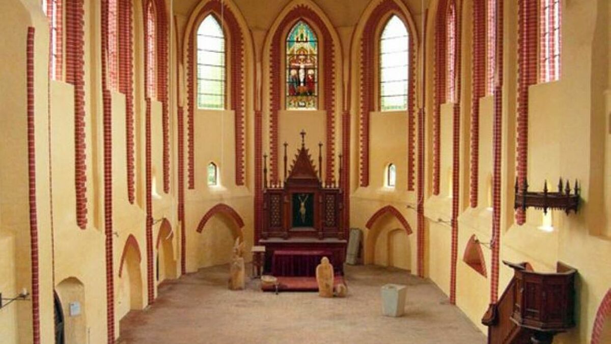 Die ehemalige Klosterkirche in Wanzka lädt frisch saniert zum Fest ein.