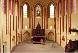 Die ehemalige Klosterkirche in Wanzka lädt frisch saniert zum Fest ein.