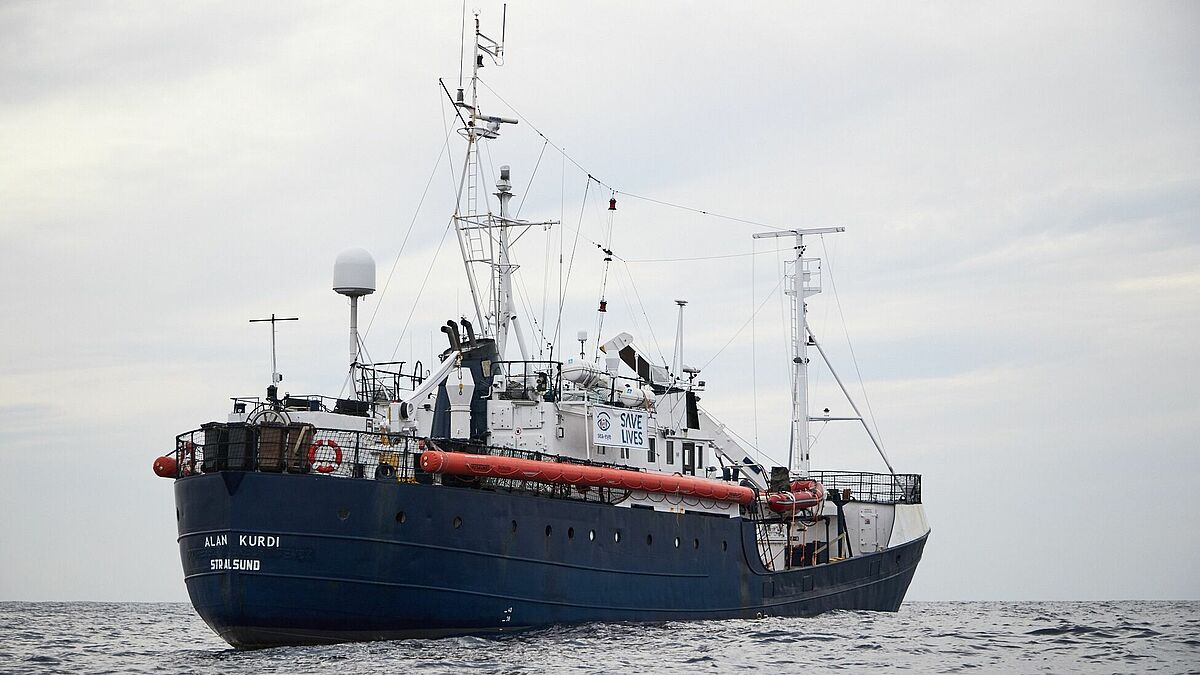 Seenotrettungsschiff „Alan Kurdi“