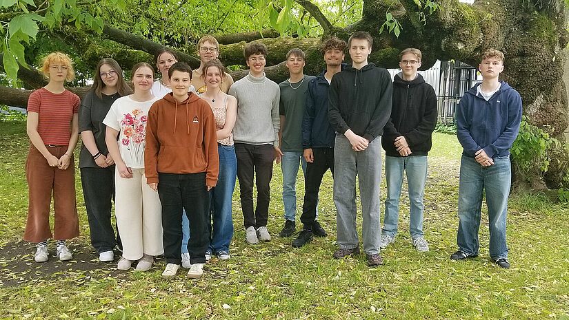 Schülerinnen und Schüler der Jona-Schule Stralsund