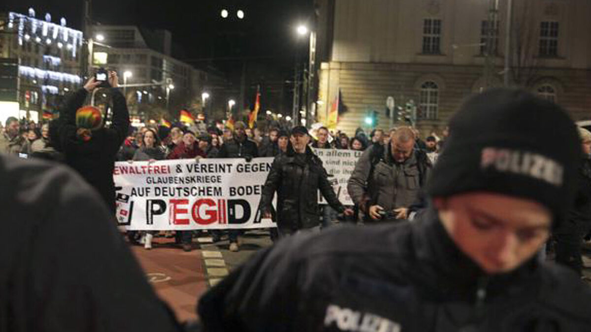 Die "Pegida"-Bewegung wird in Dresden abflauen, sagt die Studie voraus