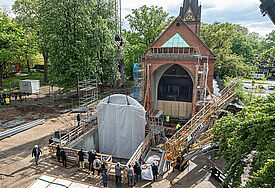 Großbaustelle St. Nicolaus-Kirche