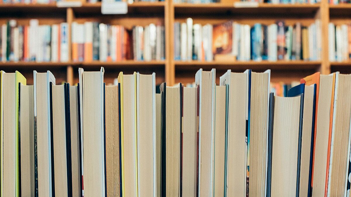 Mehr als 1000 plattdeutsche Bücher können in der Dorfkirche von Kirch Stück ausgeliehen oder getauscht werden. 