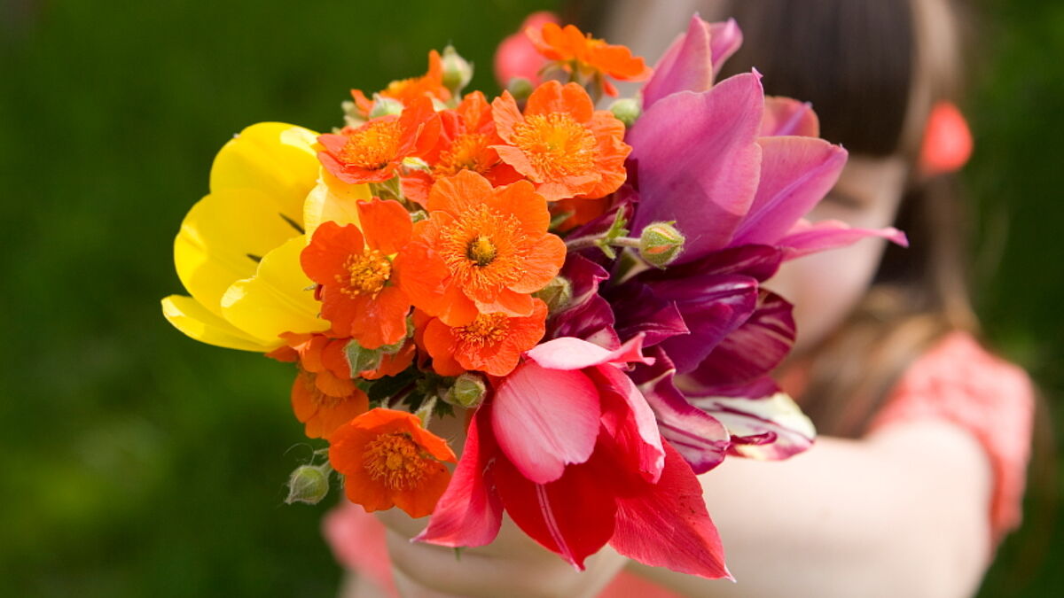 Müttern wird vor allem mit Blumen gedankt.