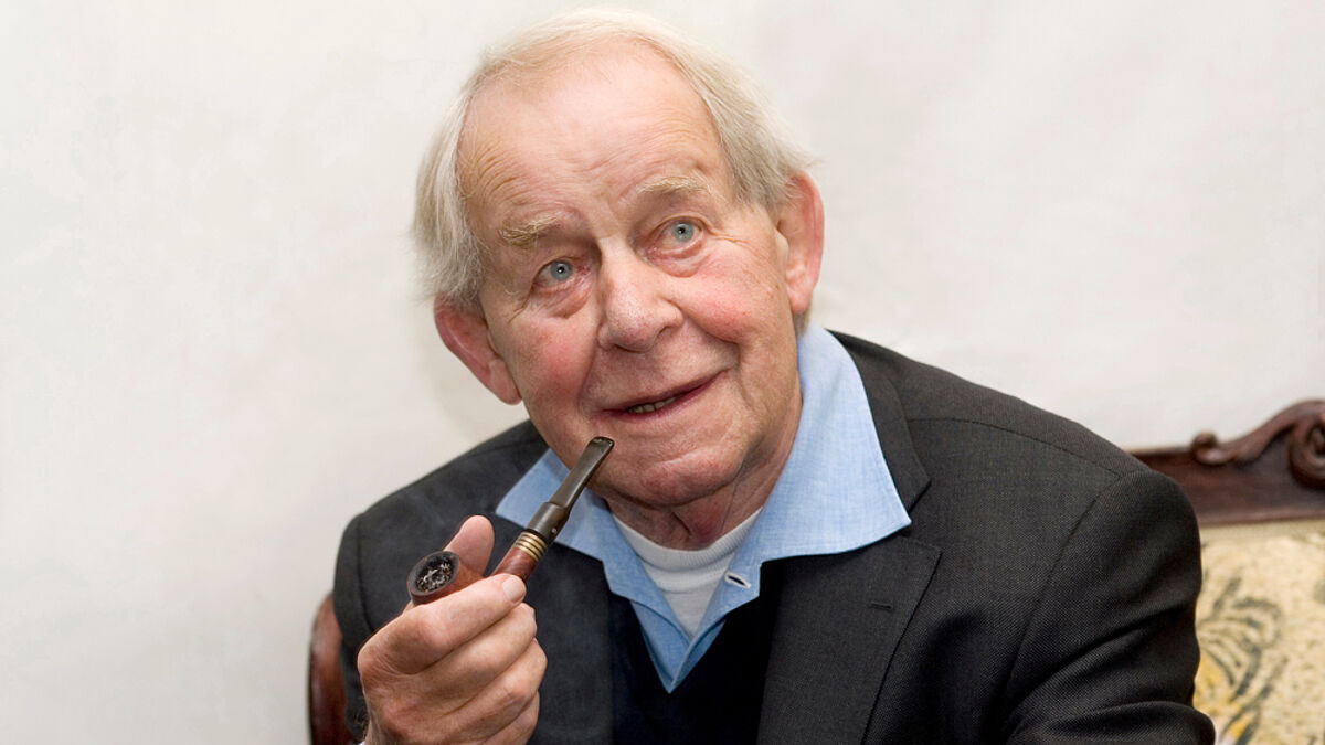 Der Schriftsteller Siegfried Lenz starb mit 88 Jahren. Das Foto zeigt ihn im Jahr 2009
