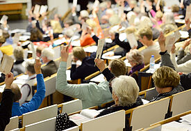 Im Spendenparlament entscheiden die Mitglieder, welche Projekte gefördert werden