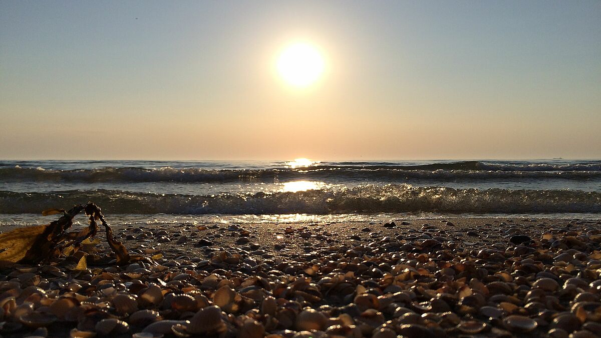 Sonnenuntergang an der Prorer Wiek