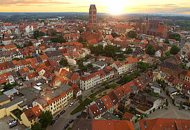 Sonnenuntergang in Wismar
