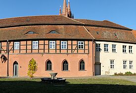 Blick auf das Refektorium des Dobbertiner Klosters