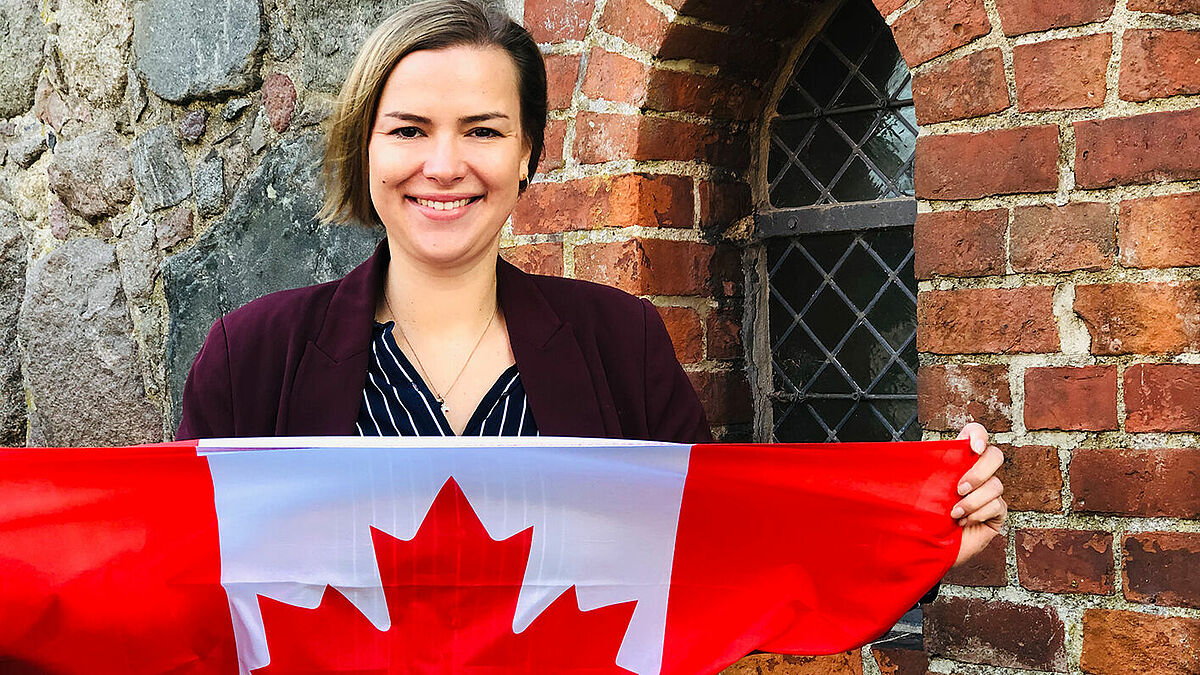 Bye bye Berkenthin: Caroline Raddatz geht zum Auslandsvikariat nach Kanada.