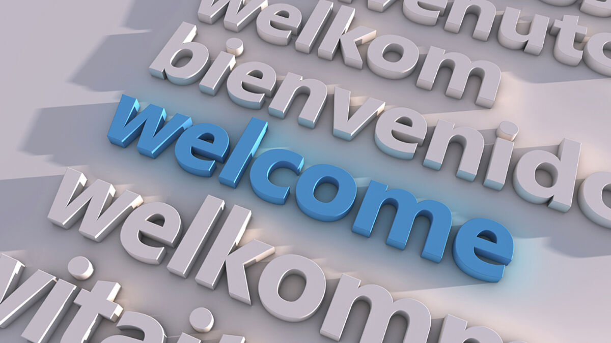 Ein Willkommen für die Flüchtlinge!