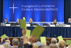 Abstimmung in Landessynode mit Blick aufs Präsidium