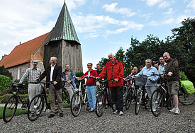 Fehmarn-Radtour des Bischofsbevollmächtigten Gothart Magaard