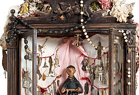 Auch die Figur "Der Heilige Antonius" ist im Völkerkundemuseum zu sehen