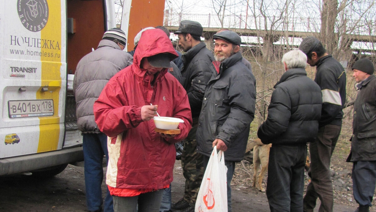 Nachtbus St. Petersburg im Einsatz