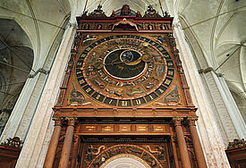 Astronomische Uhr in der Rostocker Marienkirche