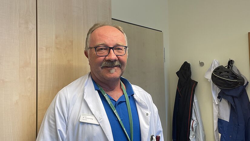 Dr. Georg Bollig ist Palliativmediziner am Helios Klinikum in Schleswig