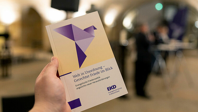 Friedensdenkschrift in gedruckter Form