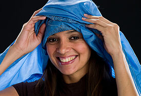 Frau mit Burka, Symbolbild