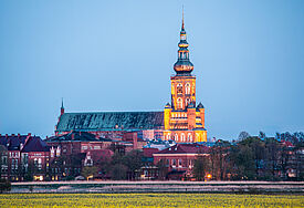 Dom St. Nikolai Greifswald zur blauen Stunde