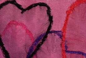 Graffiti-Herzen 