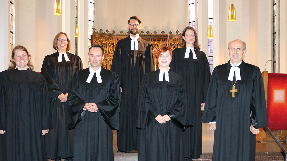 Ordination von Pastorinnen und Pastoren im Sprengel Schleswig und Holstein am 28.8.2021, Gruppe I