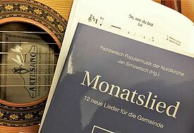 Das erste Monatslied-Notenheft