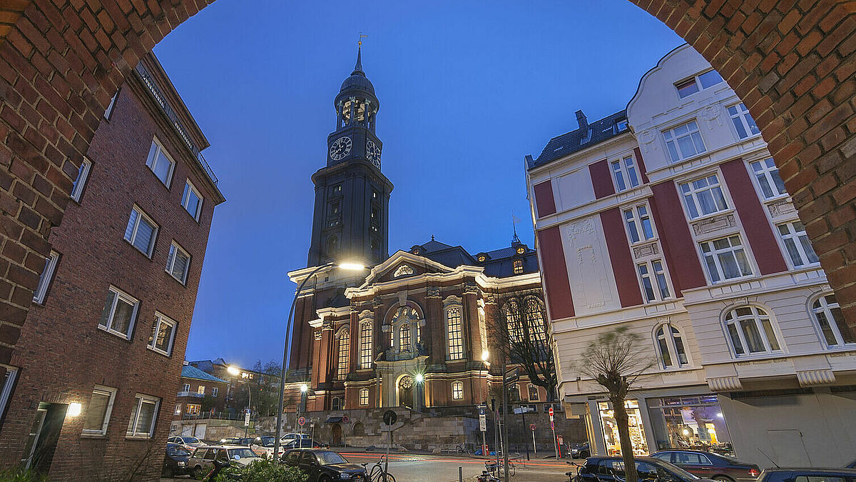 Die Gottesdienste der Hauptkirche St. Michaelis werden bis einschließlich Ostern im Fernsehen übertragen.