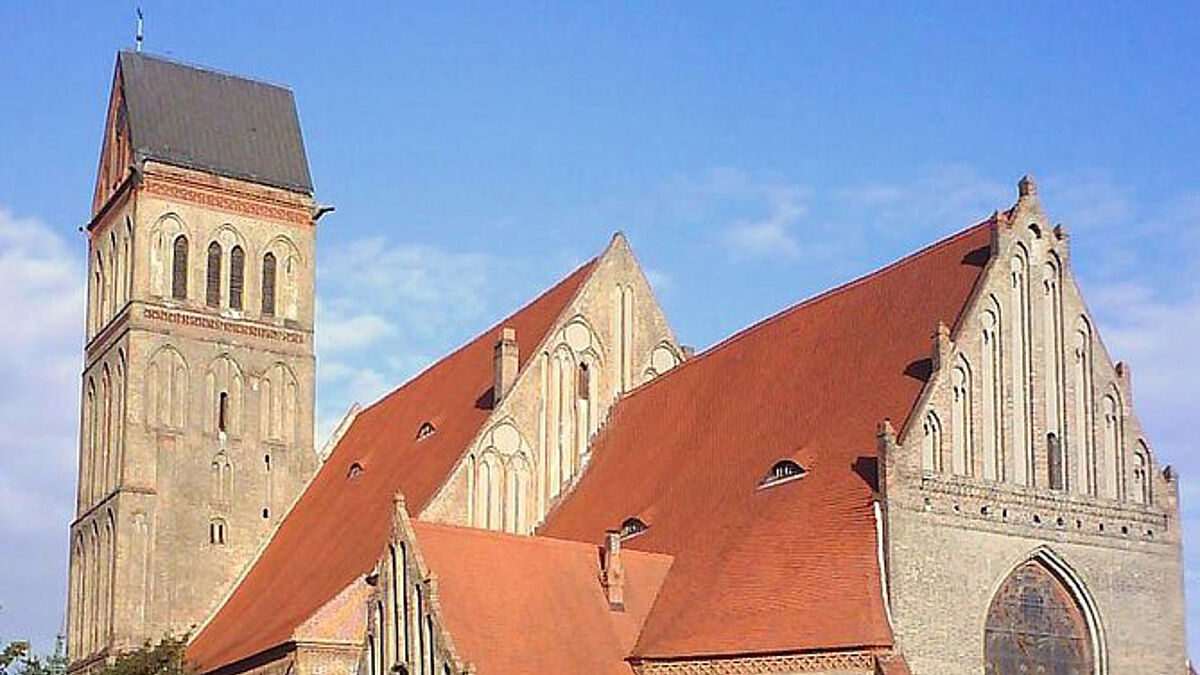  Marienkirche in Anklam.