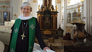 Altbischöfin Maria Jepsen im Michel