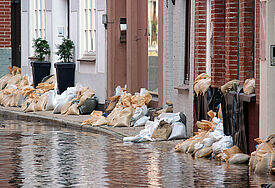 Hochwasser in Lauenburg am 11. Juni 2013