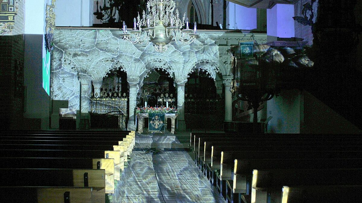Lichtreise Dom SL Titel des Projekts: Lichtreise - Das Festival im Schleswiger Dom. Von der Reformation bis zur Gegenwart.