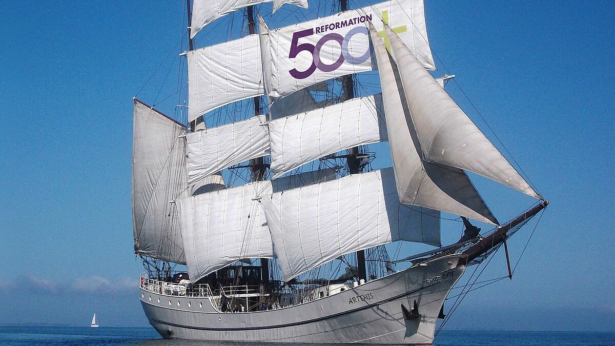 Am 29. Juni sticht das Nordkirchenschiff in Stralsund in See