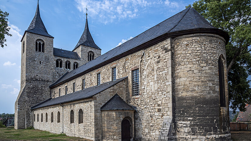 Zweitplatzierte: Die St. Cyriakus Stiftskirche in Frose. 