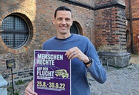 Lars Müller, Flüchtlingsbeauftragter im Kirchenkreis Mecklenburg 