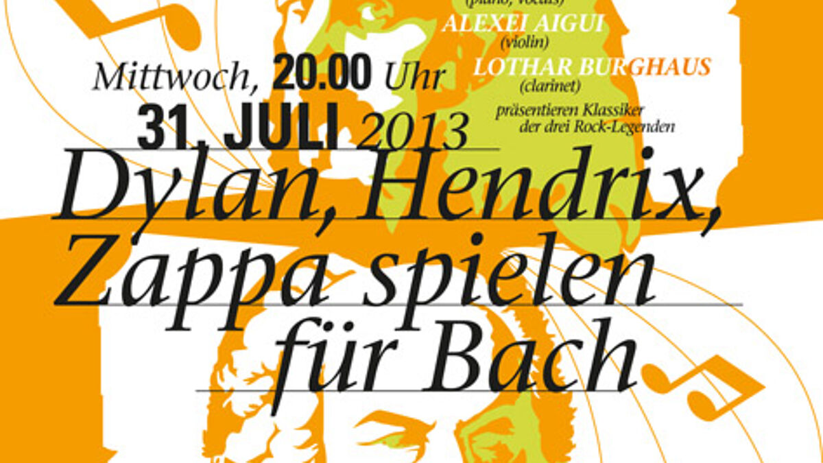Programm zum Auftakt-Konzert der Zappanale in der Hamburger Hauptkirche St. Katharinen 