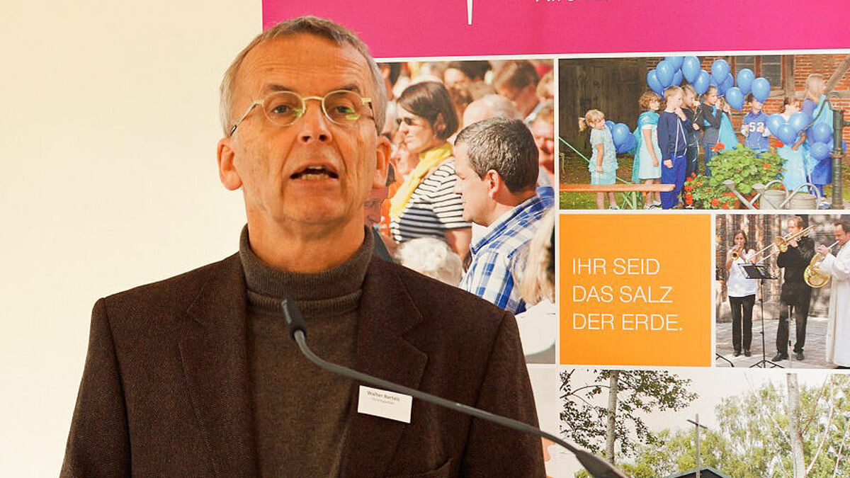 Flüchtlingspastor Walter Bartels